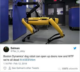 科技 波士頓動(dòng)力逆天機(jī)器人又進(jìn)化了 機(jī)器狗合作開門